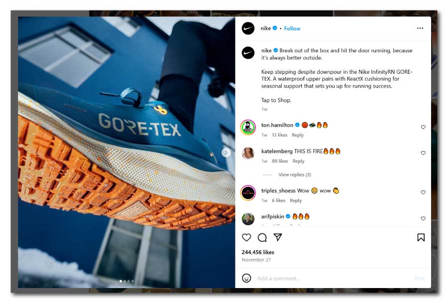 Types of Copywriting: social media copy